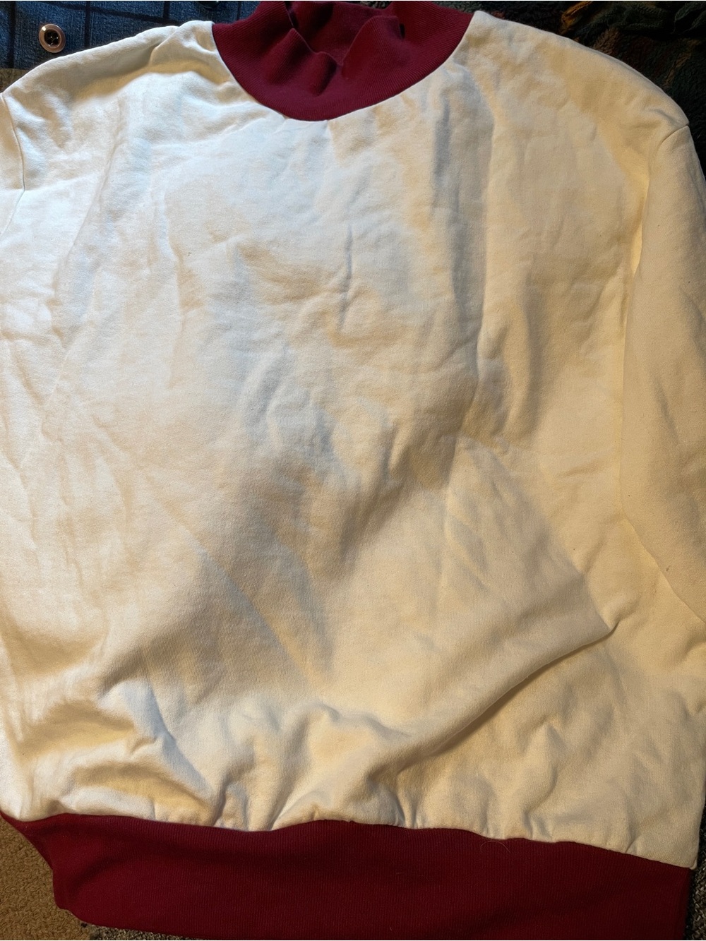 Anthropologie Colorblock sweatshirt - Picture 3 of 4
